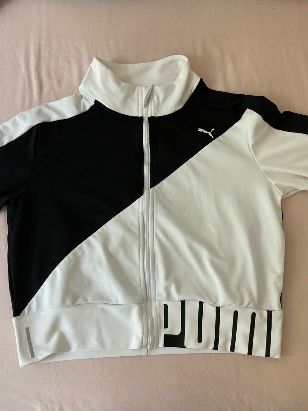 Puma Black and White Training Top